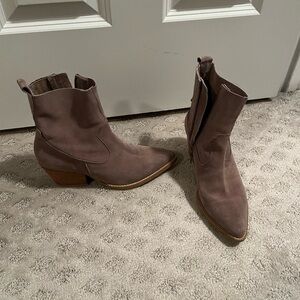 Jeffrey Campbell Mauve Ankle Booties